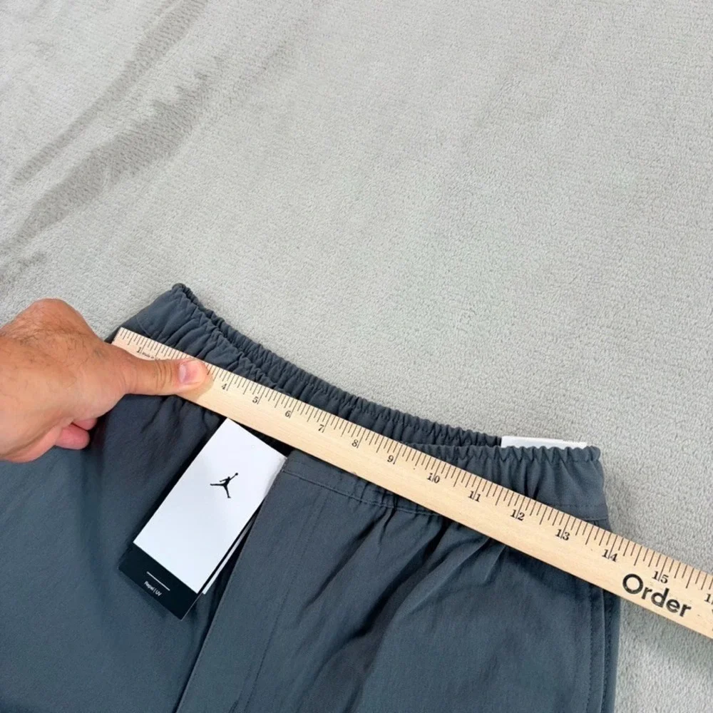 Jordan‎ Flight Essentials Pants in Iron Grey Men Small Elastic Waist NWT $100